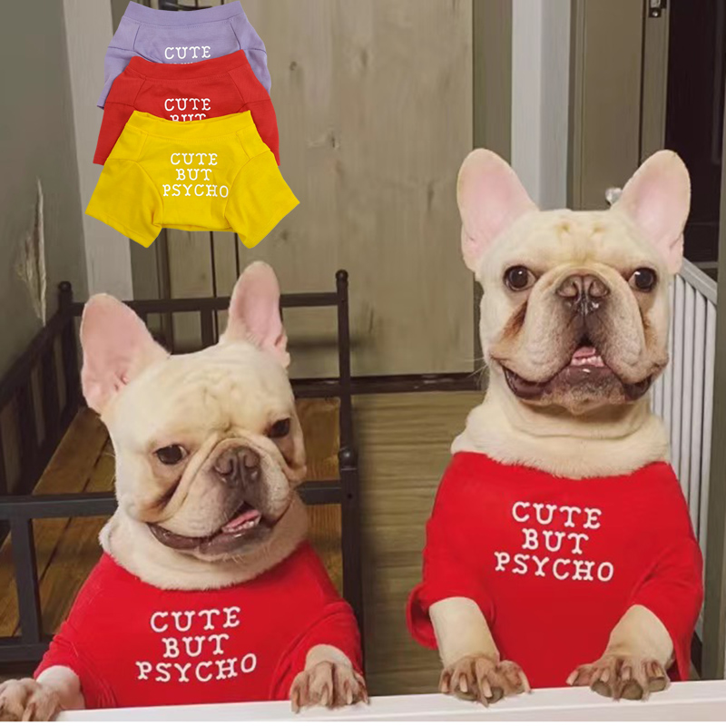 Fashion French Bulldog Pug Ves - Summer Clothing In French のレビューと価格