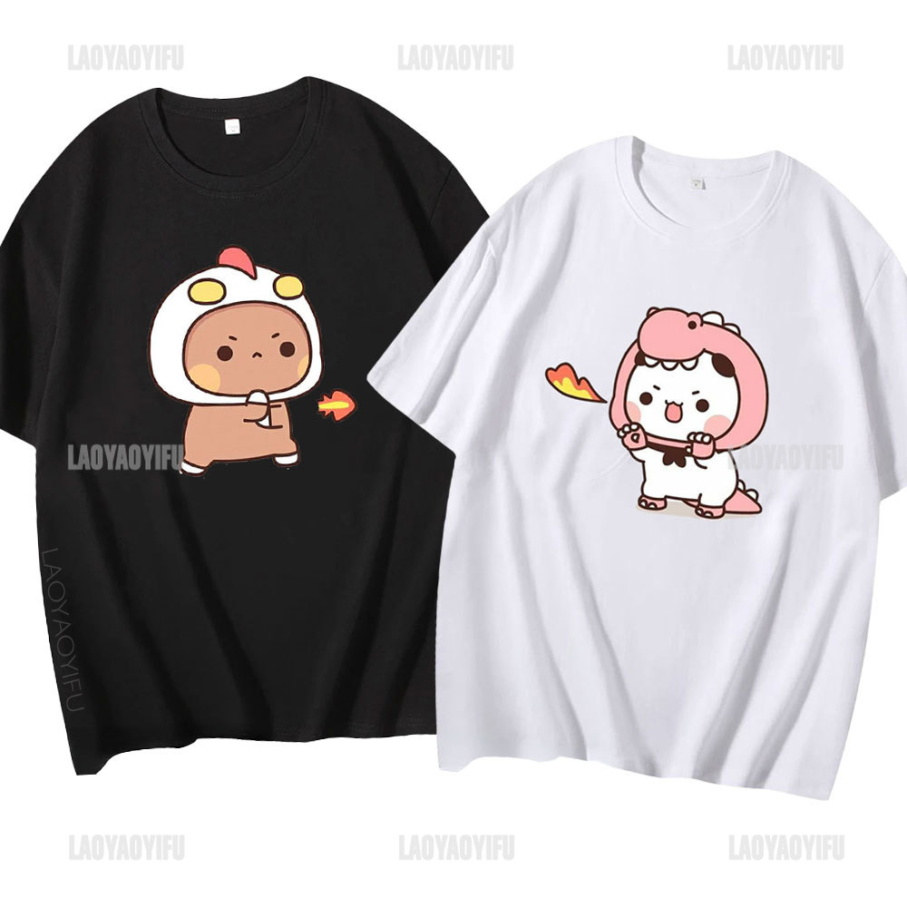 Kawaii Bubu Dudu Tshirt for Gi - Summer Clothing For 60 Year Old Woman のレビューと価格