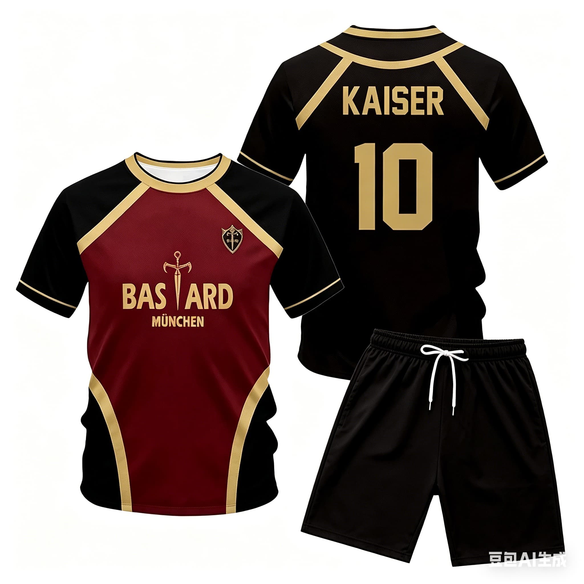 Anime Kaiser Jersey Set Japane - Summer Japanese Clothing のレビューと価格