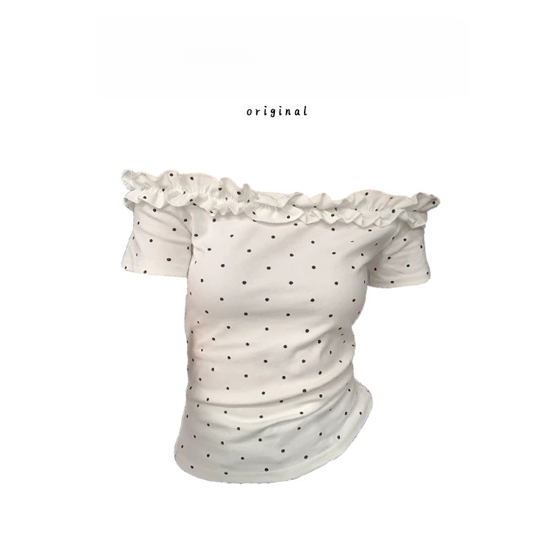 Summer 2025 Polka Dot Lace Tri - Summer 2025 Clothing Essentials のレビューと価格