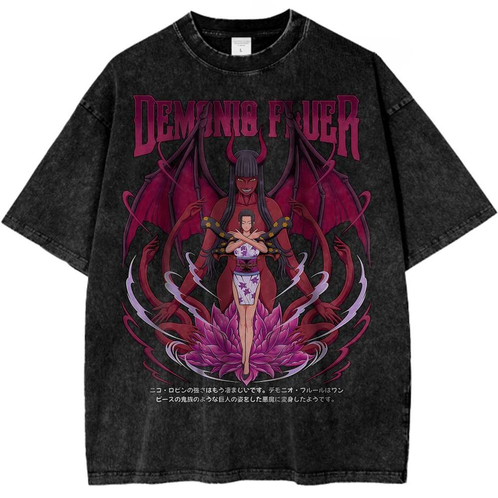 Nico Robin One Piece Anime Tsh - Vintage Summer Clothing Men のレビューと価格