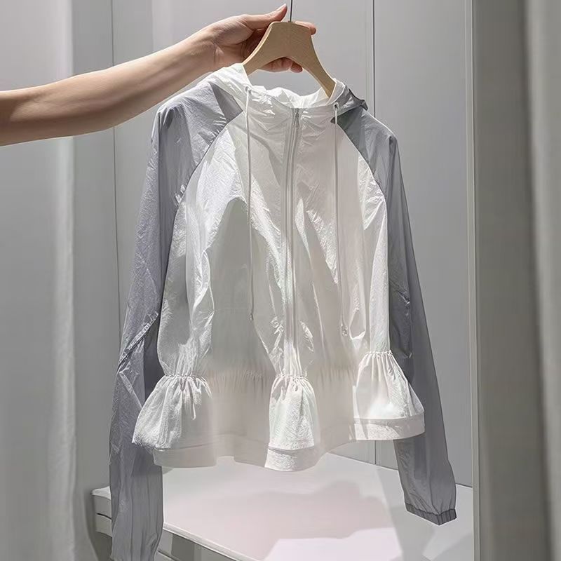 Contrast Color Sun-Protective  - Summer Light Clothing のレビューと価格