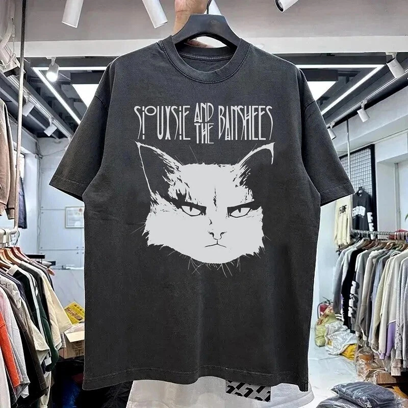 Siouxsie and the Banshees Cat  - Summer Clothing Essentials Men のレビューと価格