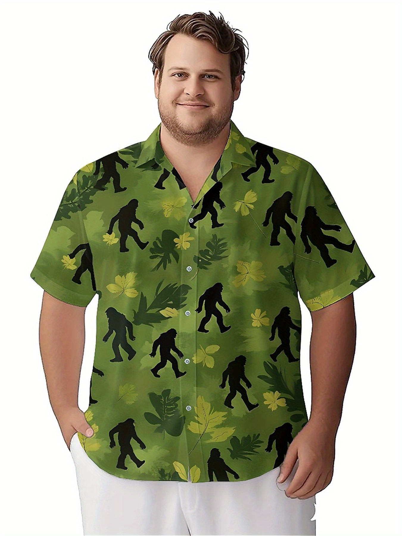 Men's Plus Size Hawaiian Shirt - Summer Clothing Patterns のレビューと価格