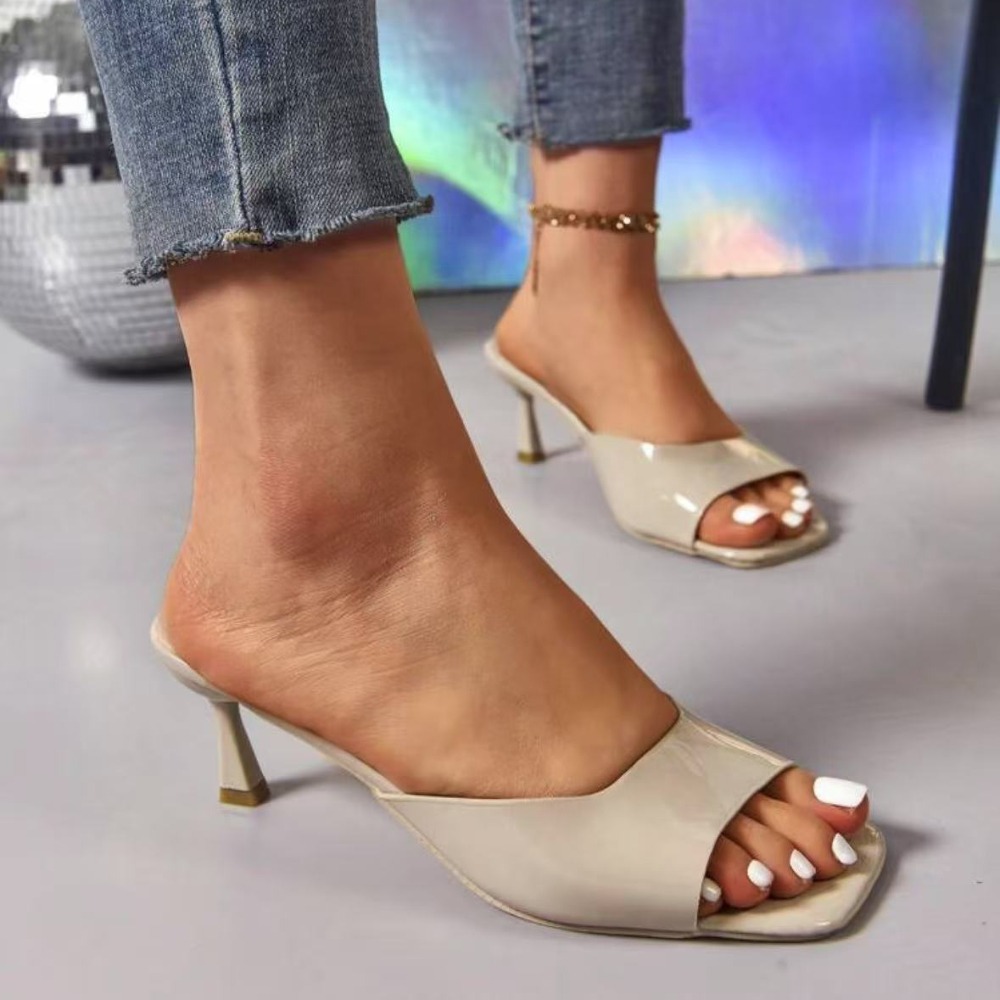 Fashion Fish Mouth Slippers Su - Summer Clothing Petite のレビューと価格
