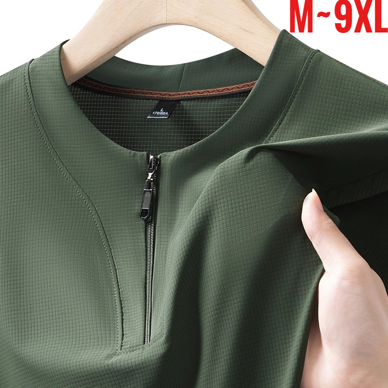 Big Size 9XL Men's Ice Silk He - Summer Clothing Guys のレビューと価格