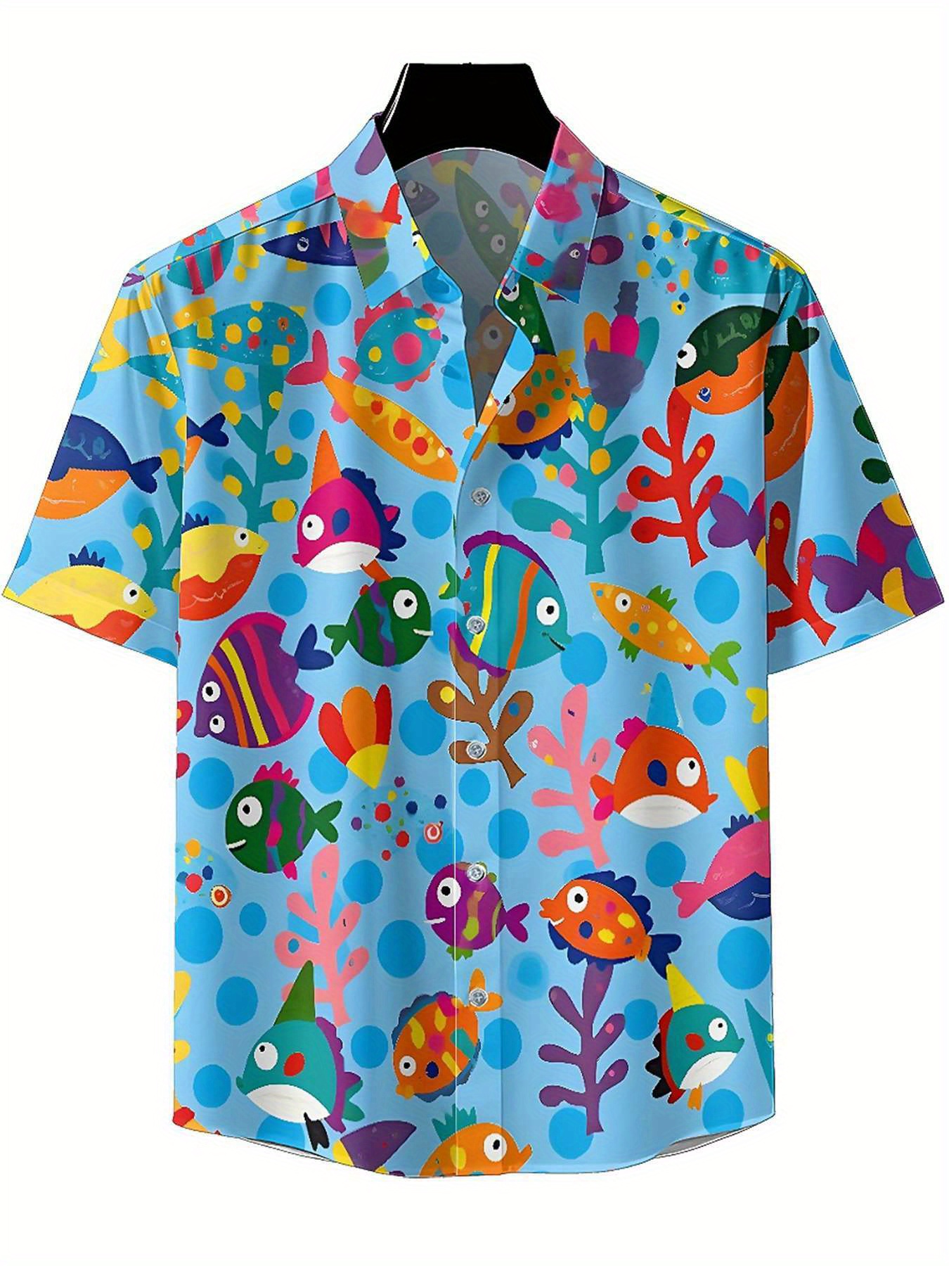 Men's Plus Size Hawaiian Shirt - Summer Clothing Patterns のレビューと価格