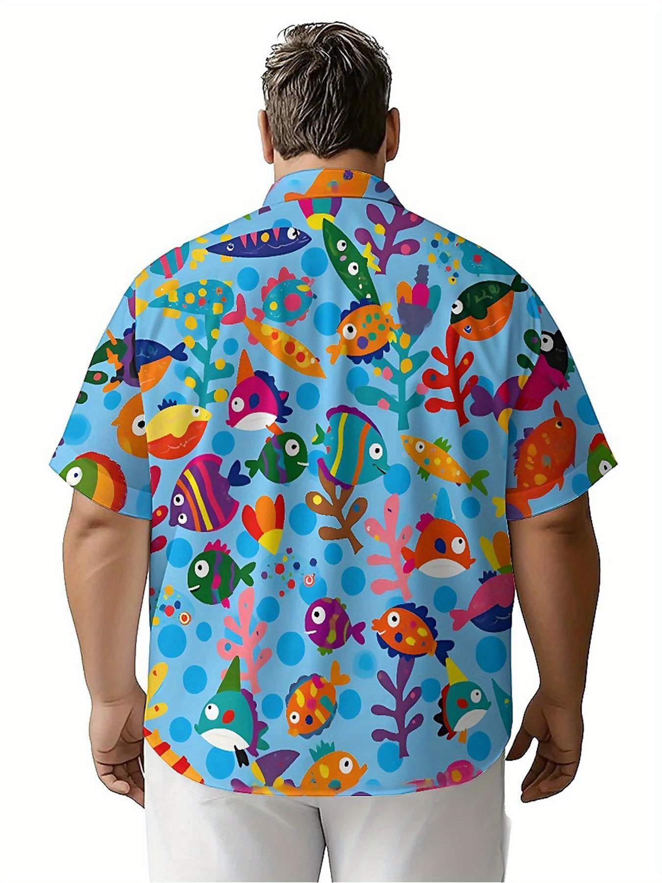 Men's Plus Size Hawaiian Shirt - Summer Clothing Patterns のレビューと価格