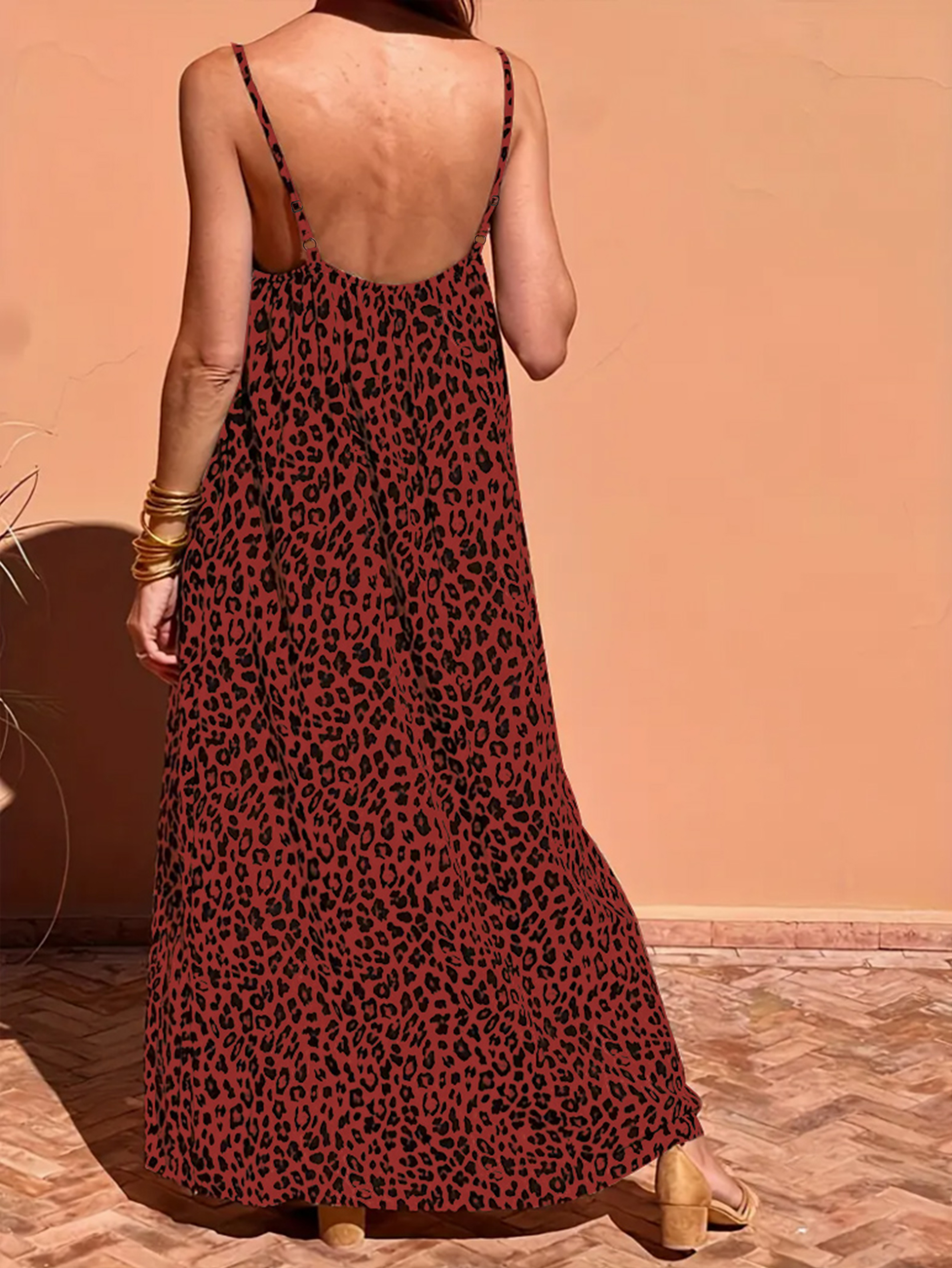 Leopard Print Tank Dress Women - Summer Clothing For 60 Year Old Woman のレビューと価格