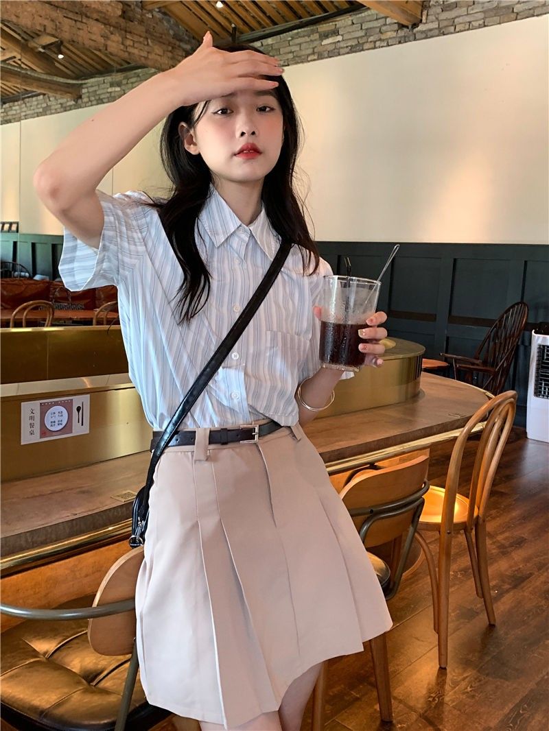 Shirts Women Bamboo-linen Blen - Crop Blouse Linen のレビューと価格