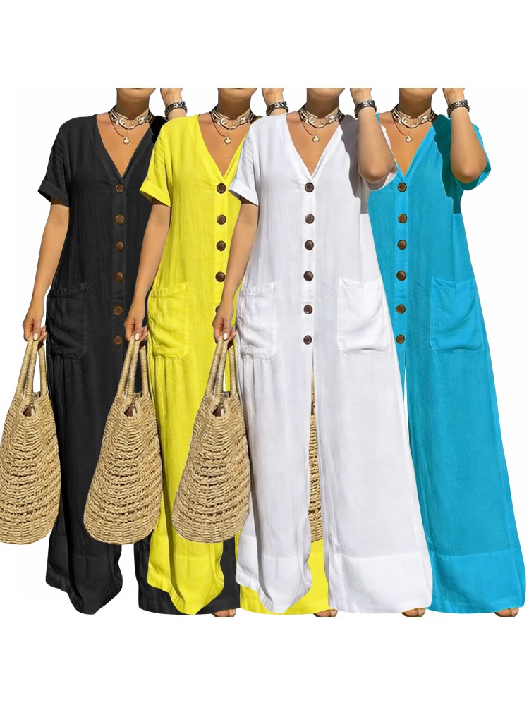 Plus Size Women Clothes Jumpsu - Summer Clothing Model のレビューと価格