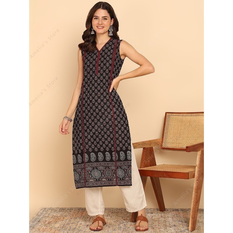 Indian Ethnic Style Women's Bl - Summer Clothing Pakistan のレビューと価格