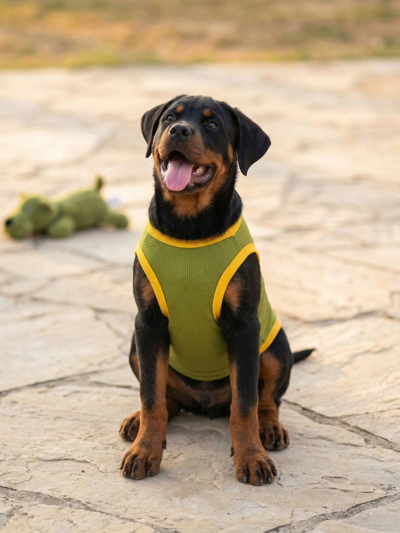 Dog Tank Top, Dog Vest, Soft & - Soft Summer Yellow Clothing のレビューと価格