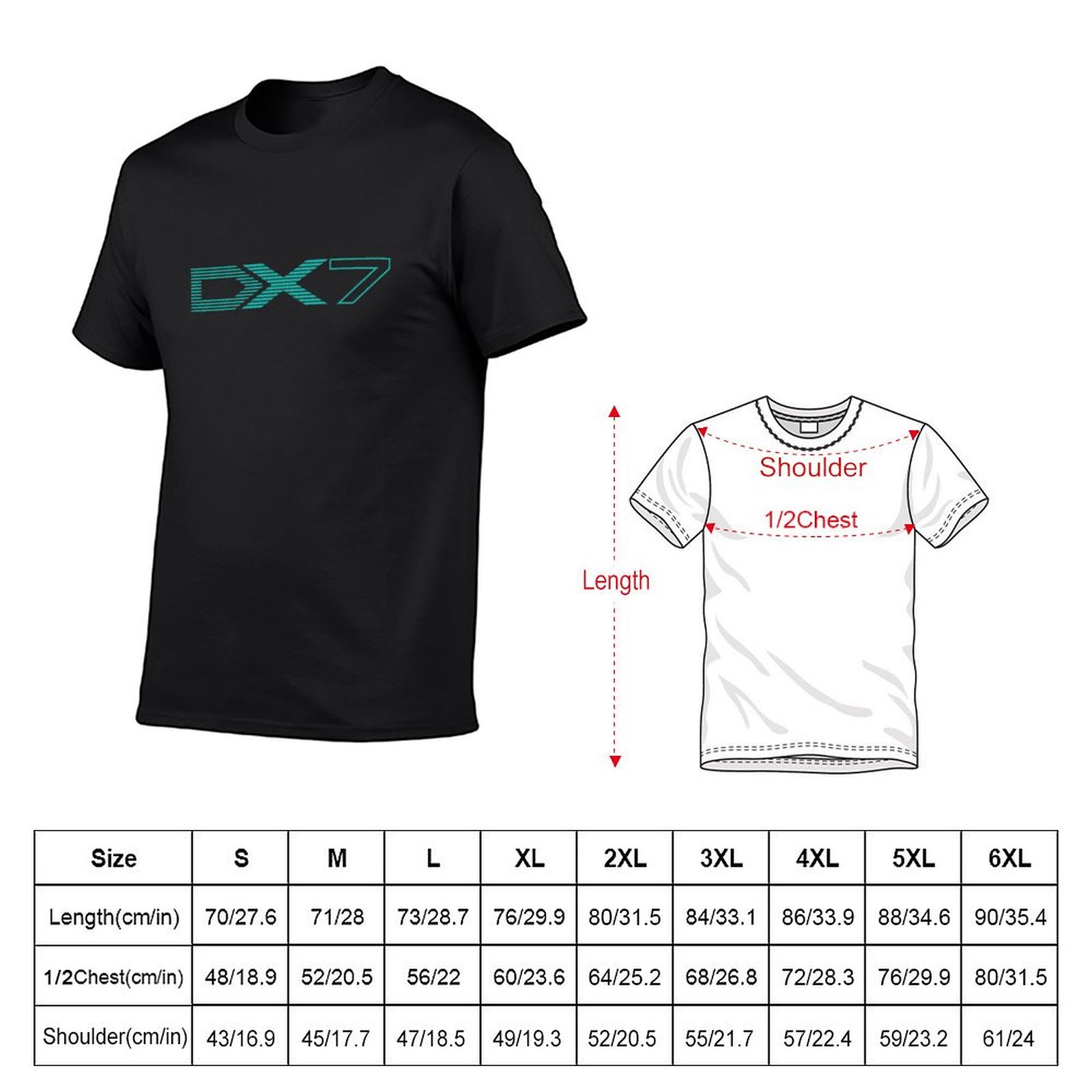 Legendary Synth DX7 T-Shirt es - Summer Clothing Essentials Men のレビューと価格