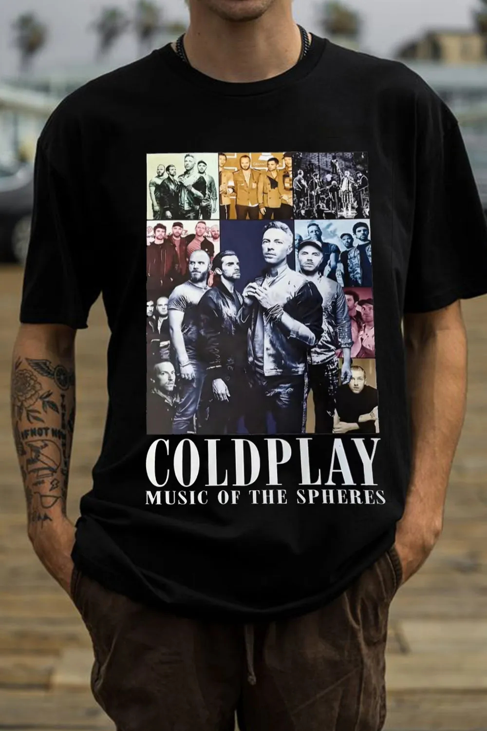Uk Band Cold-plays TShirt Mens - Womens Summer Clothing Uk のレビューと価格
