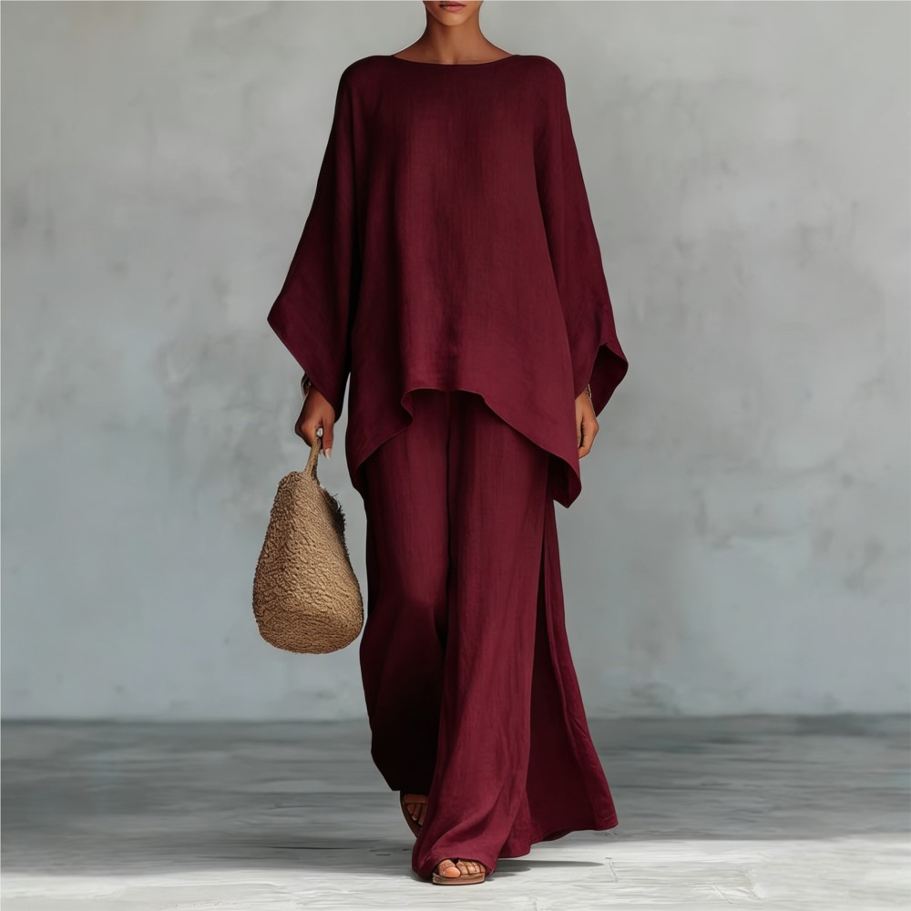 Fashion Linen Loose Long-sleev - Summer Linen Clothing For Women のレビューと価格