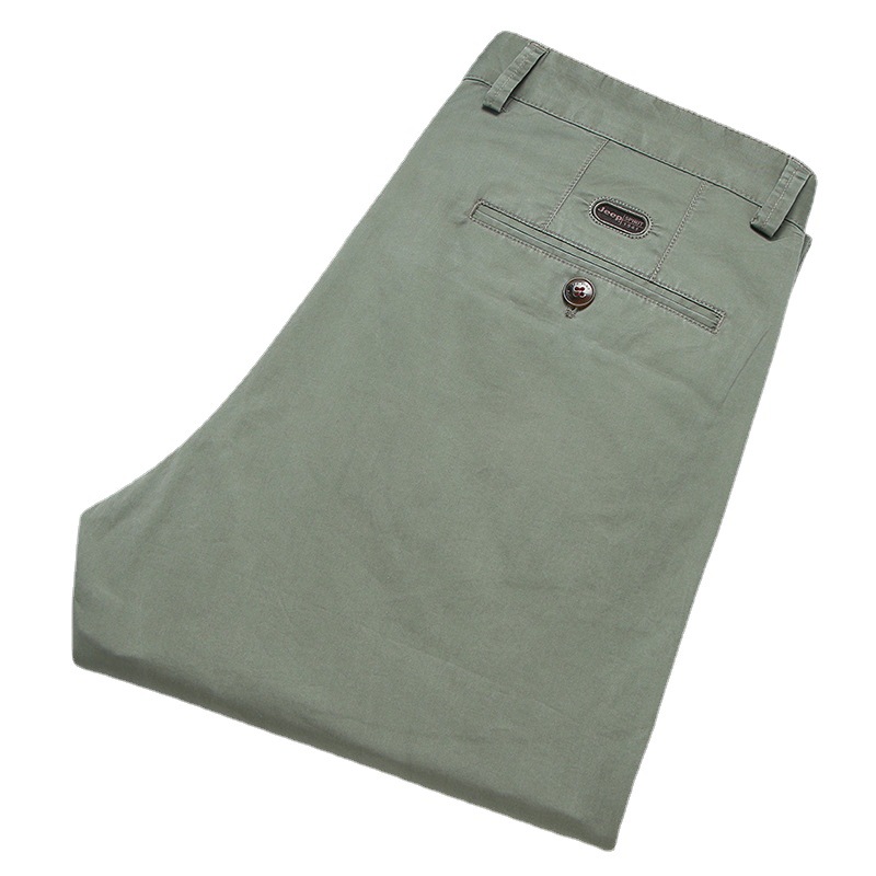97% Cotton Casual Pants Mens S - Summer Green Clothing のレビューと価格