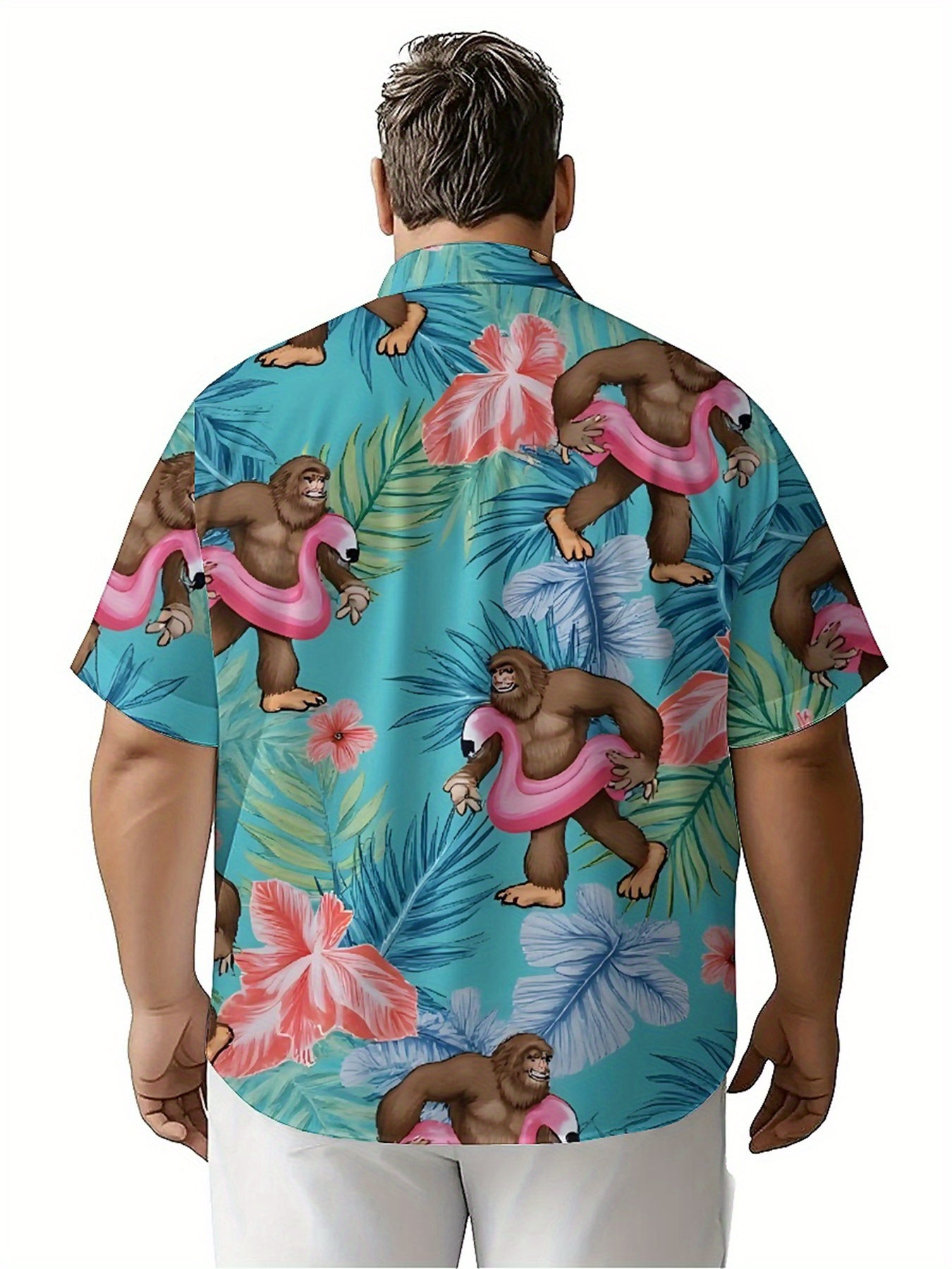 Men's Plus Size Hawaiian Shirt - Summer Clothing Patterns のレビューと価格