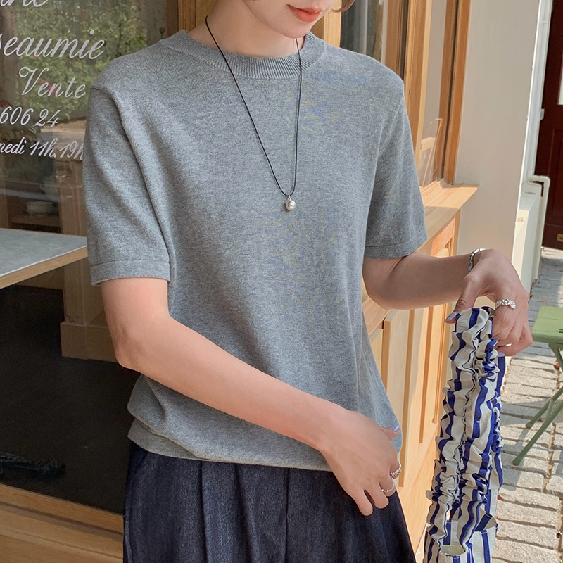 Spring Summer Woman Cotton Swe - Summer Jumper Clothing のレビューと価格