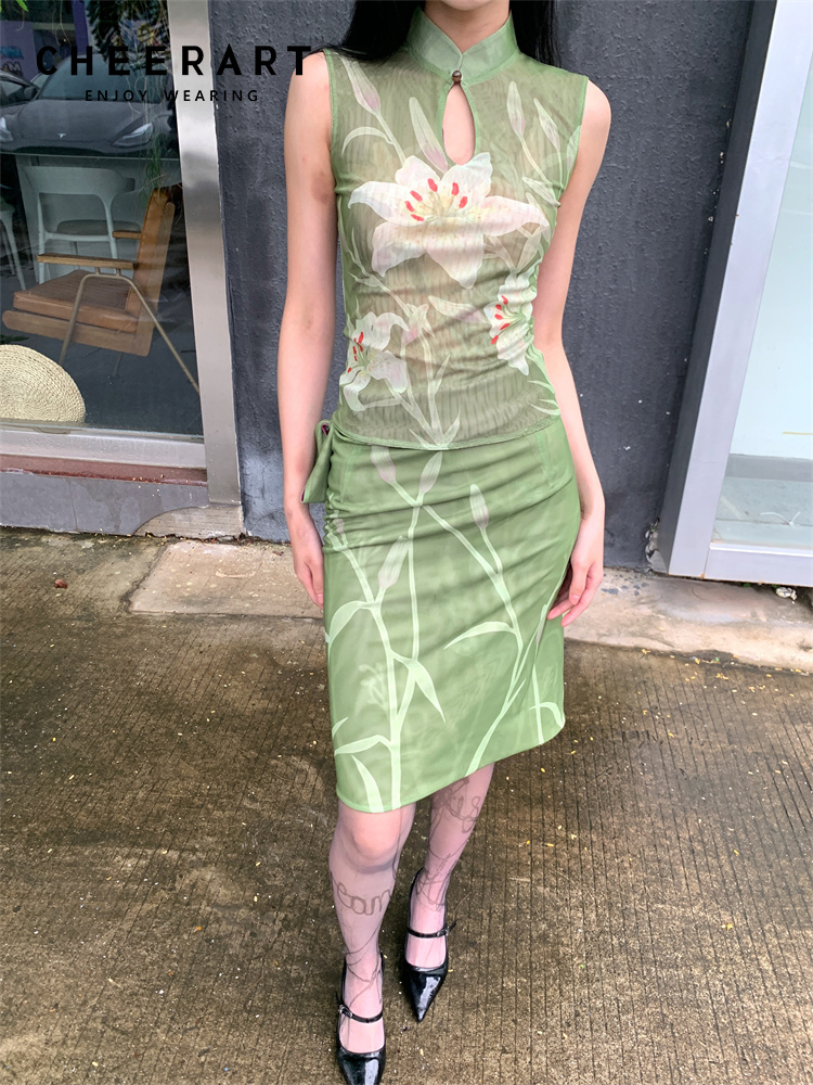 CHEERART Two Piece Set For Wom - Summer Clothing Model のレビューと価格