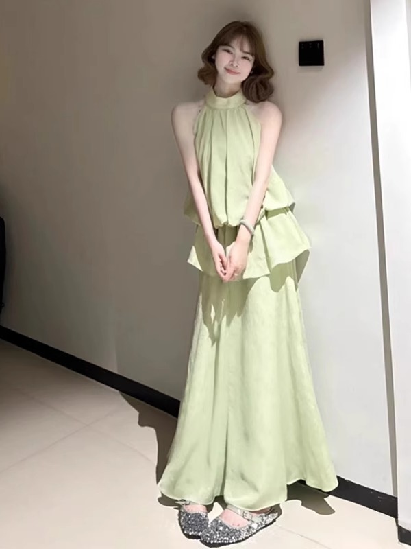 Stunning Unique Green Long Dre - Summer Green Clothing のレビューと価格