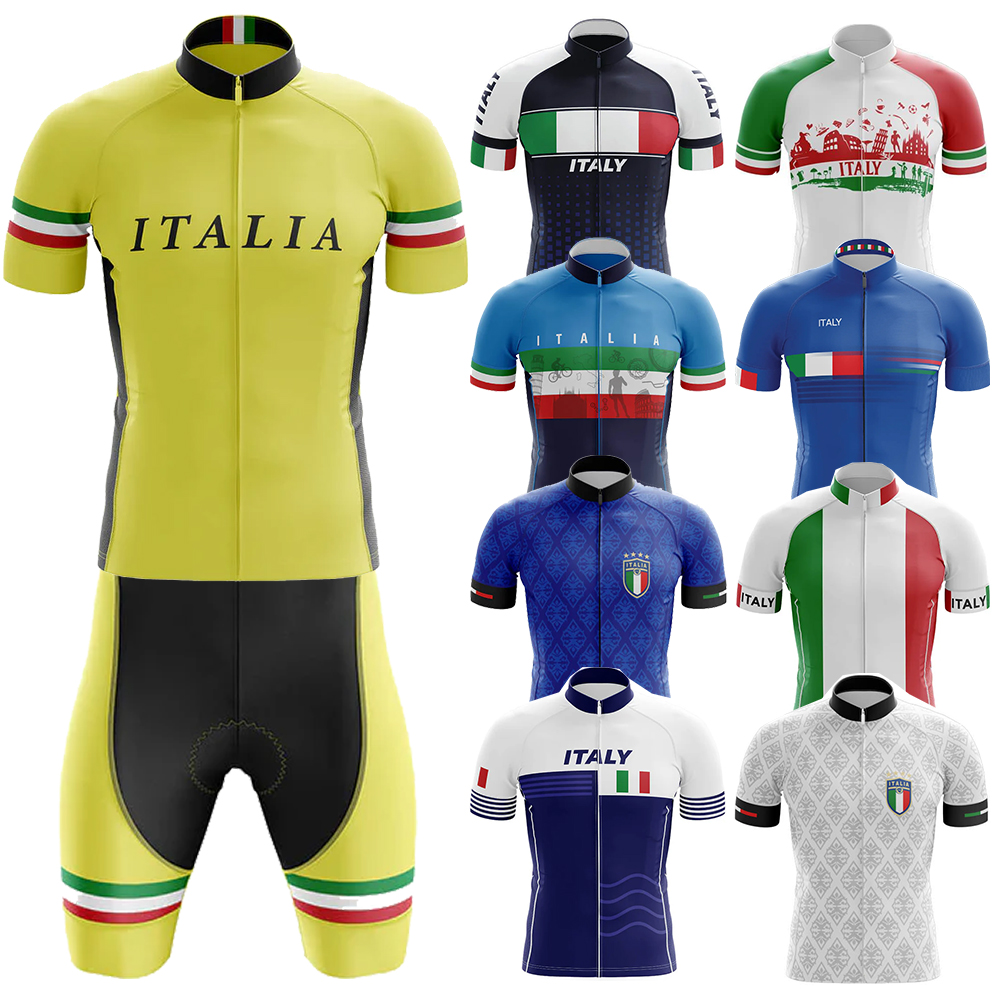Italy Cycling Clothes Mtb Male - Summer Jumper Clothing のレビューと価格