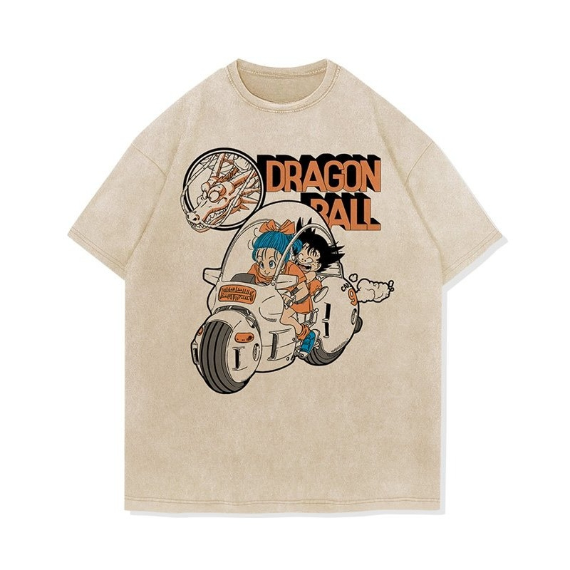 Anime Dragon Ball Vintage Wash - Vintage Summer Clothing Men のレビューと価格
