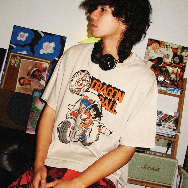 Anime Dragon Ball Vintage Wash - Vintage Summer Clothing Men のレビューと価格