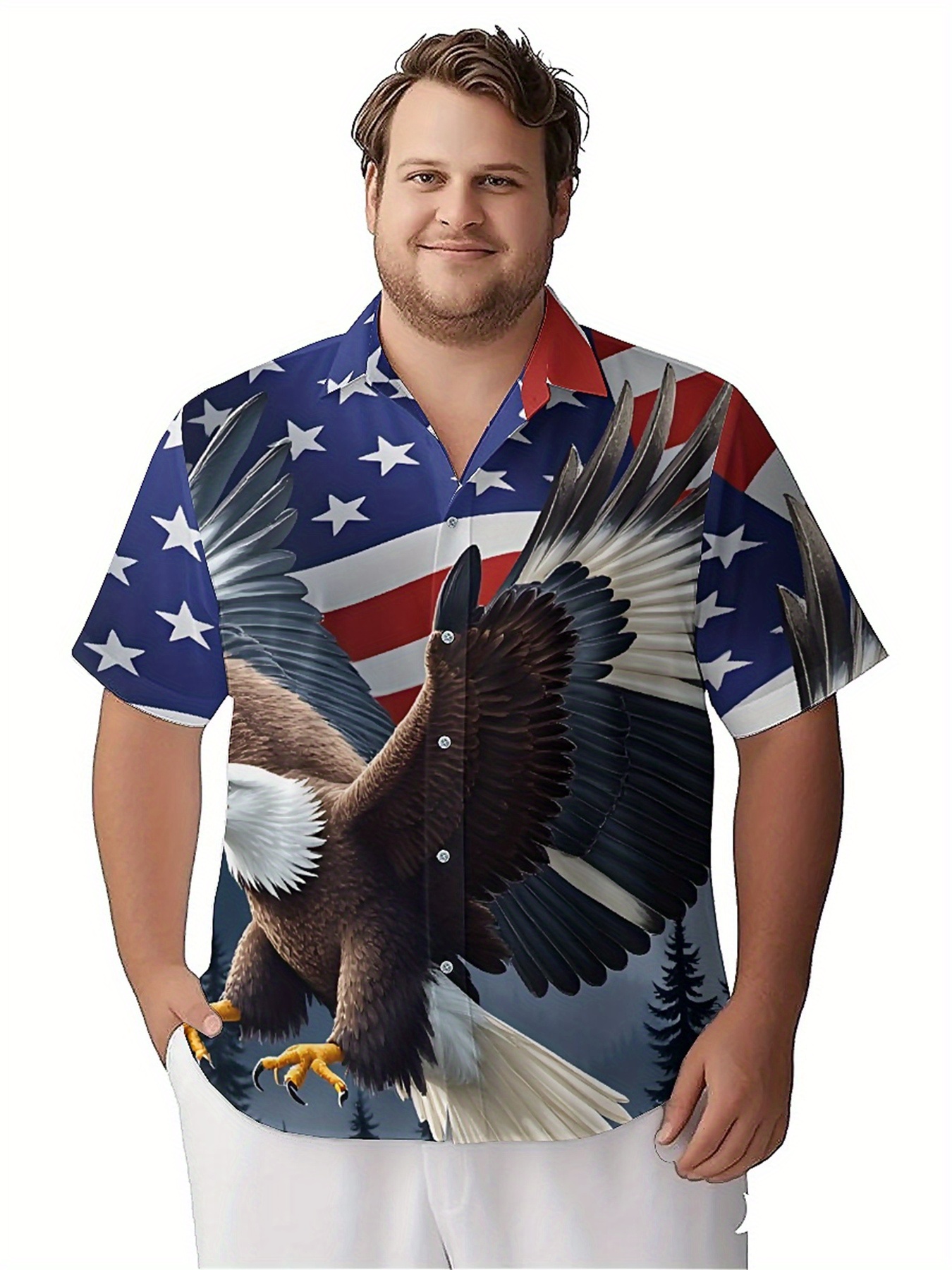 Men's Plus Size Hawaiian Shirt - Summer Clothing Patterns のレビューと価格