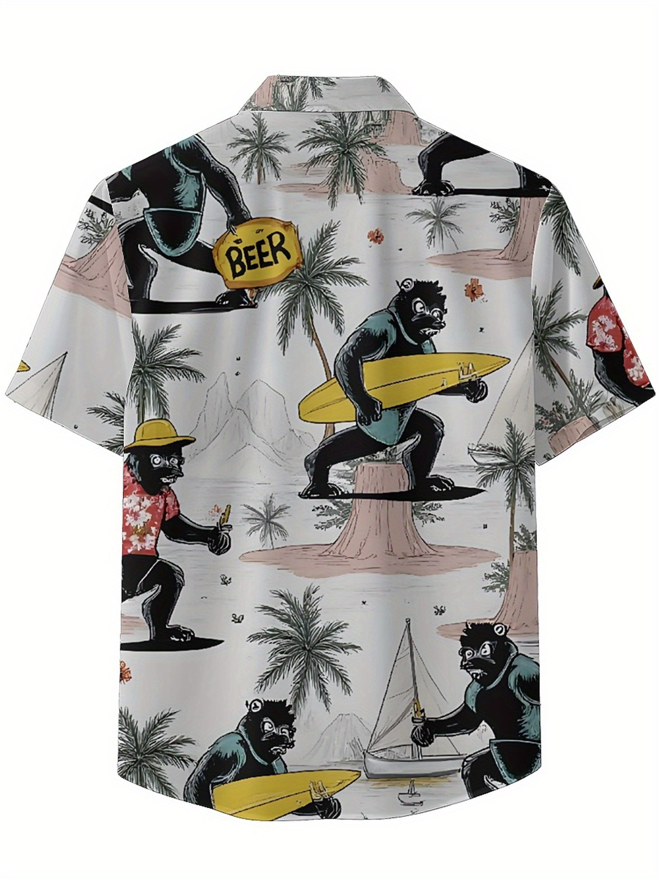 Men's Plus Size Hawaiian Shirt - Summer Clothing Patterns のレビューと価格