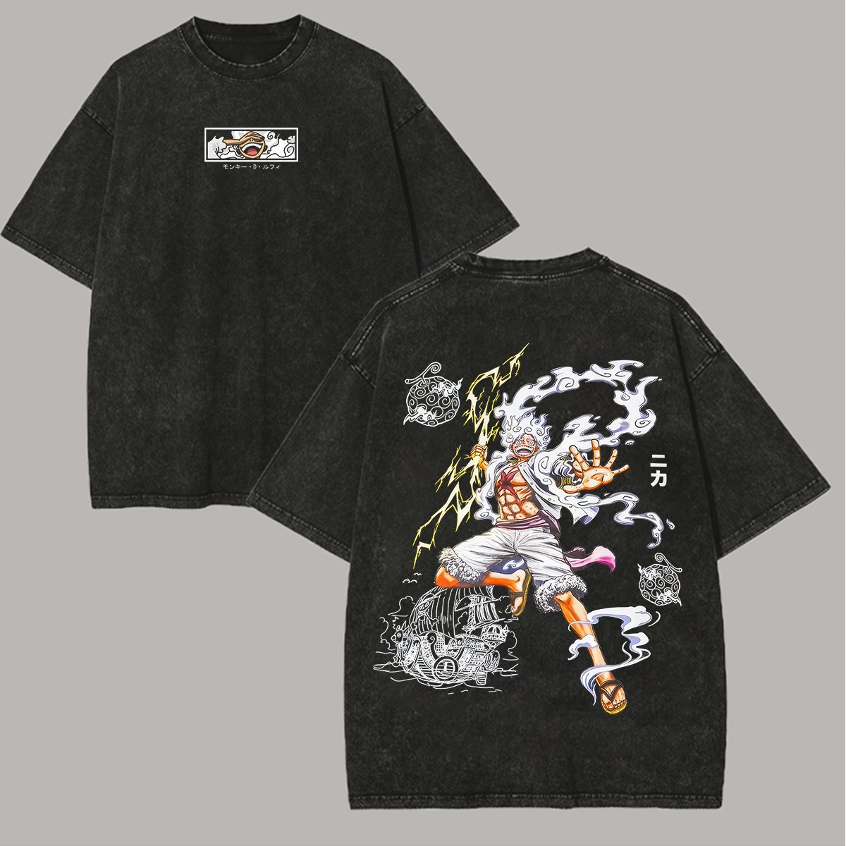 Anime One Piece Vintage Washed - Vintage Summer Clothing Men のレビューと価格