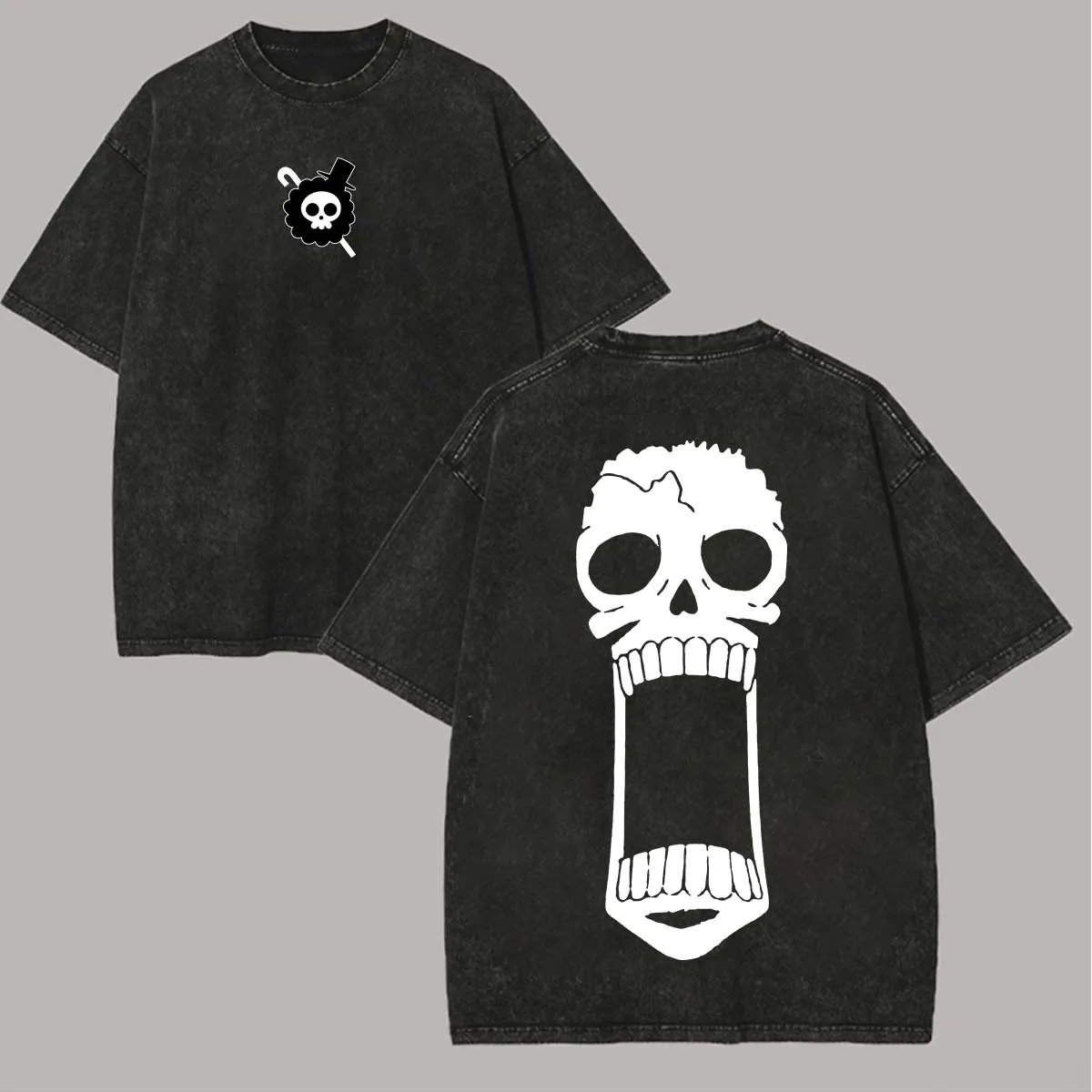 Anime One Piece Vintage Washed - Vintage Summer Clothing Men のレビューと価格