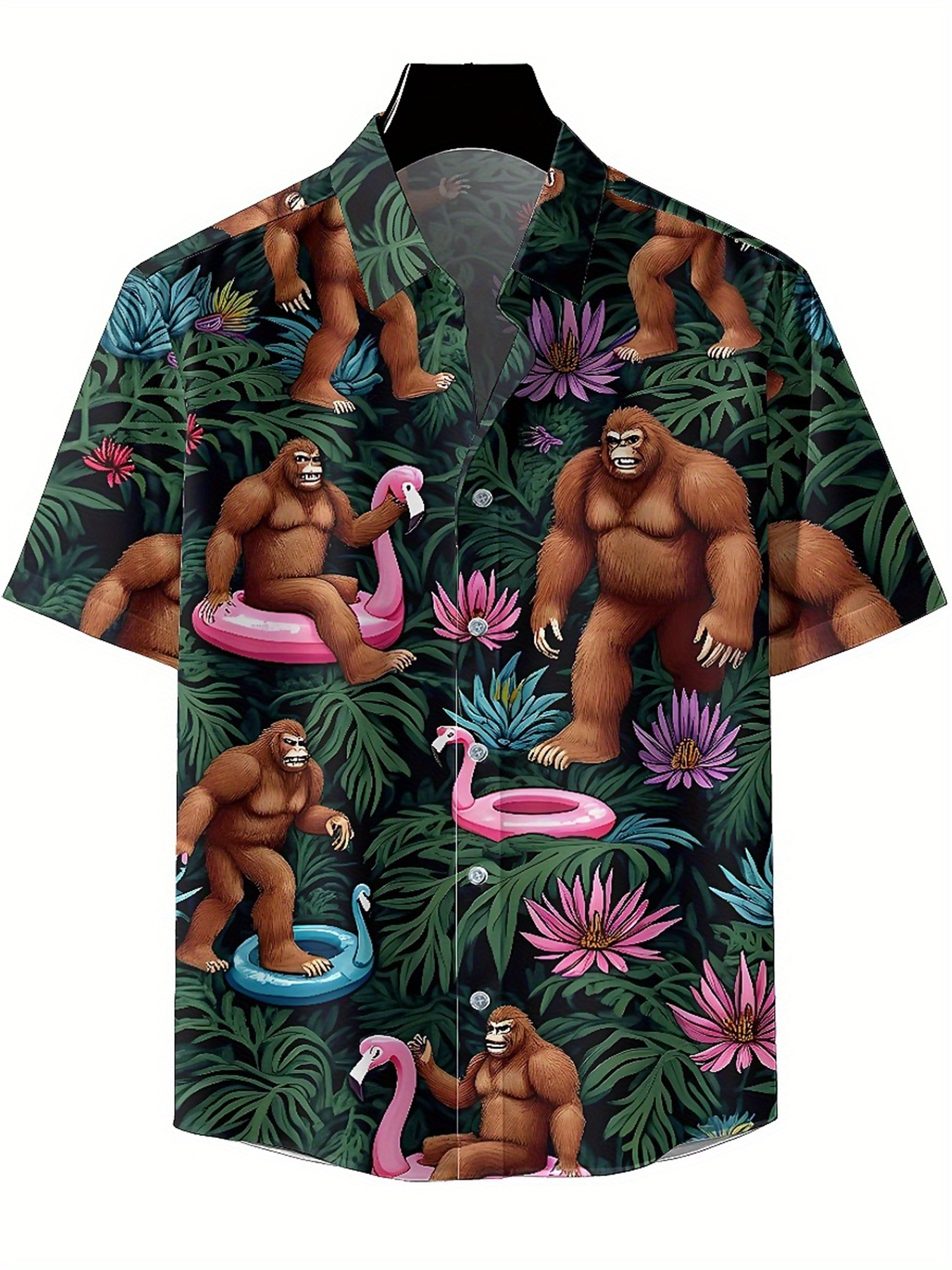 Men's Plus Size Hawaiian Shirt - Summer Clothing Patterns のレビューと価格