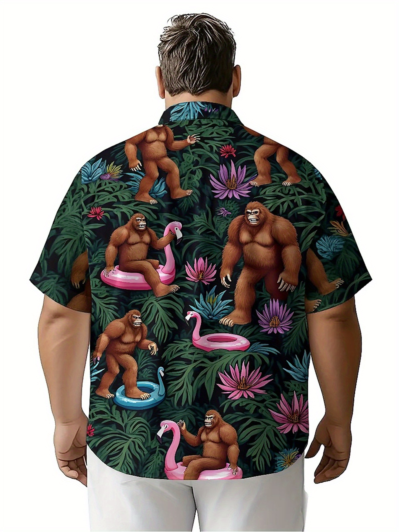 Men's Plus Size Hawaiian Shirt - Summer Clothing Patterns のレビューと価格