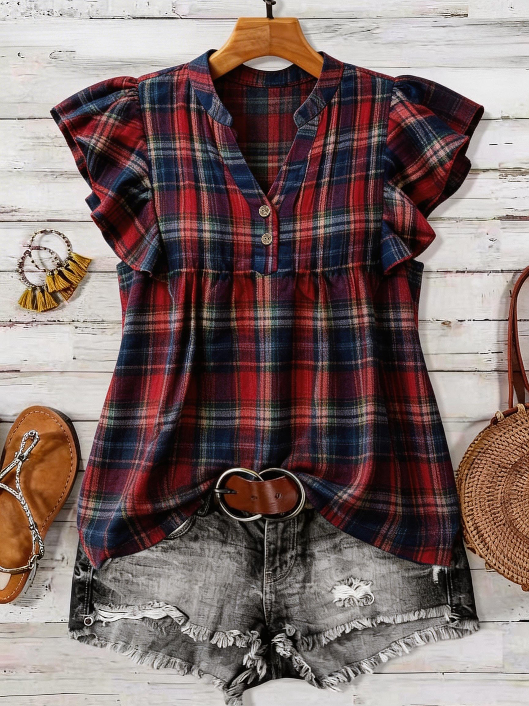 plus Size Retro round Neck Pri - Summer Clothing For 60 Year Old Woman のレビューと価格
