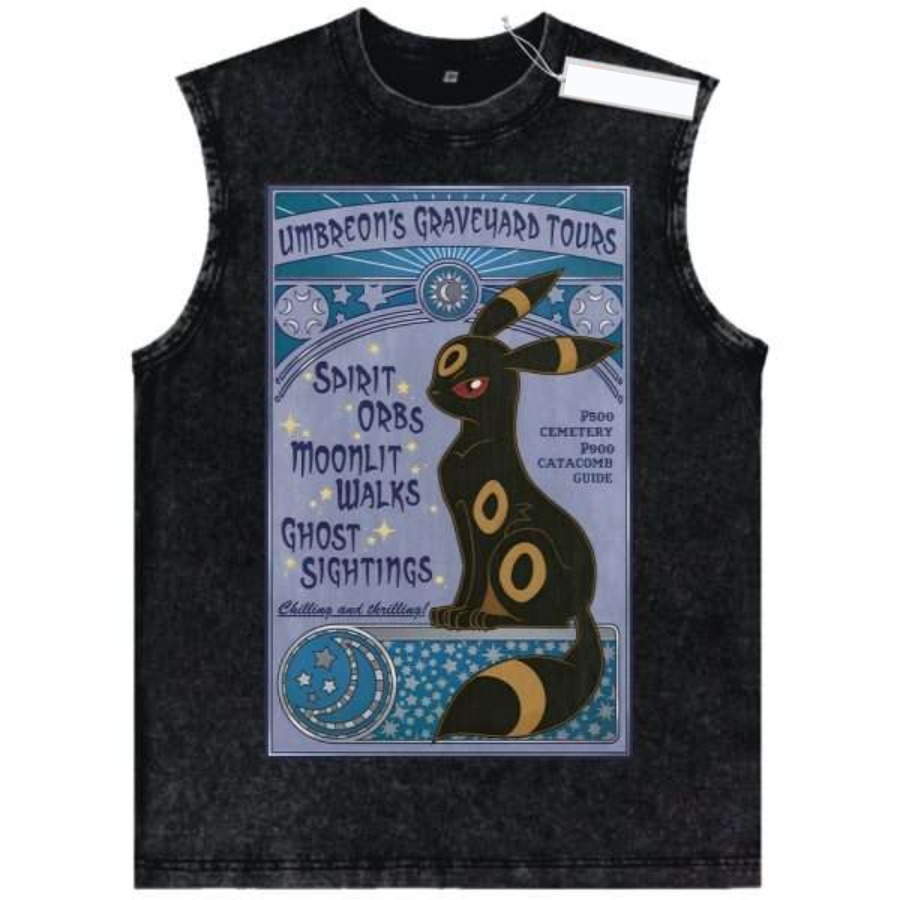 Vintage Washed Pokemon Tank To - Vintage Summer Clothing Men のレビューと価格