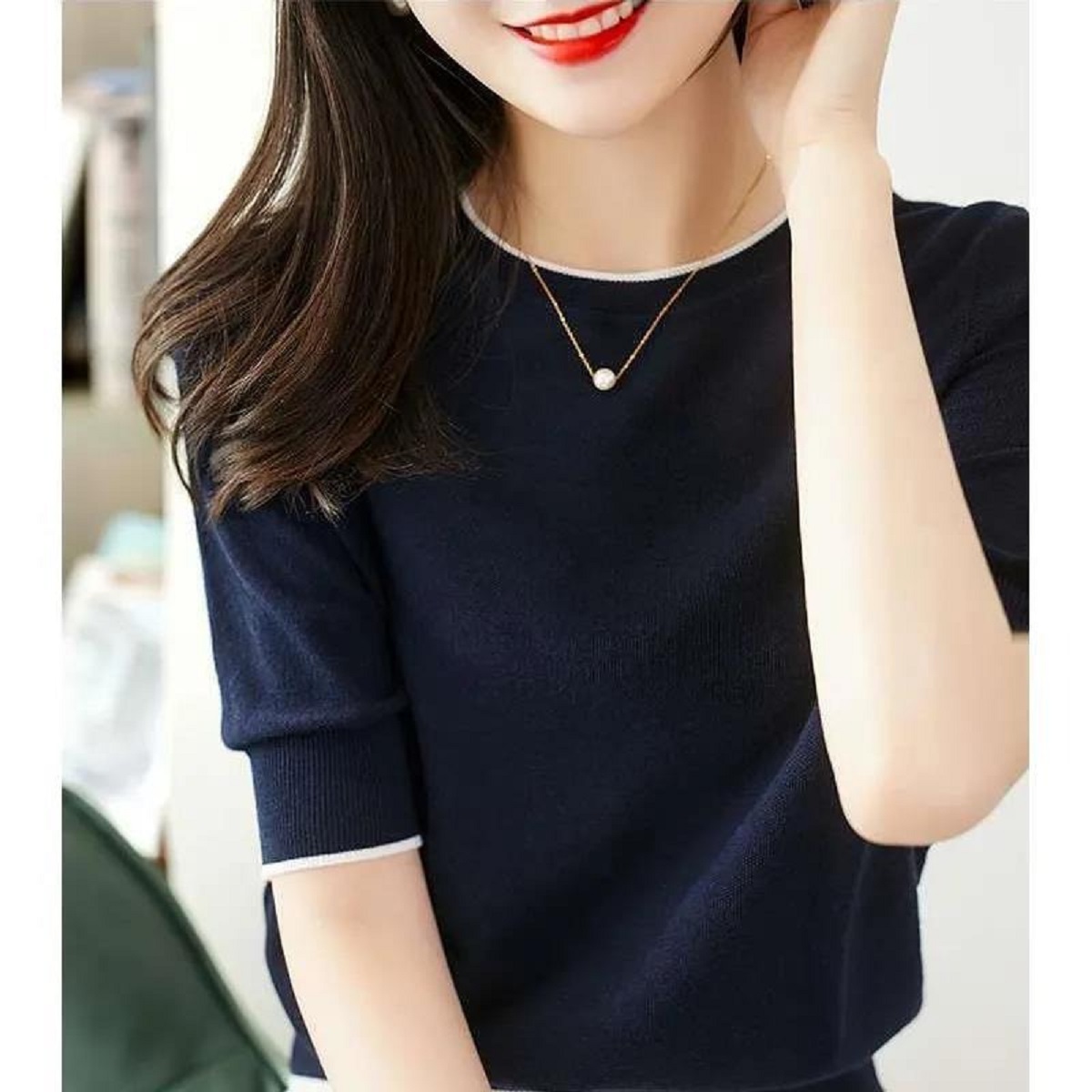 Women Sweater Summer Spring Ko - Summer Jumper Clothing のレビューと価格