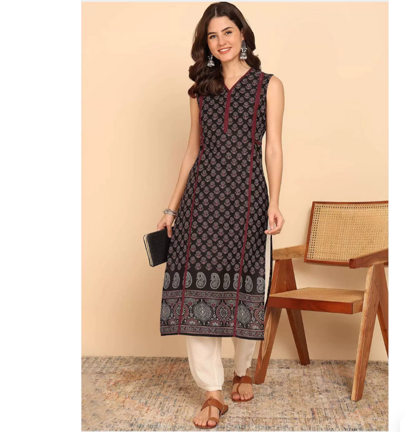 Indian ethnic style printed pu - Summer Clothing Pakistan のレビューと価格