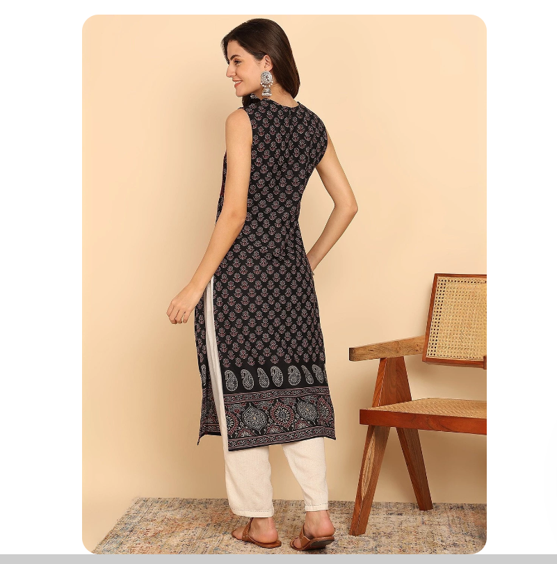 Indian ethnic style printed pu - Summer Clothing Pakistan のレビューと価格