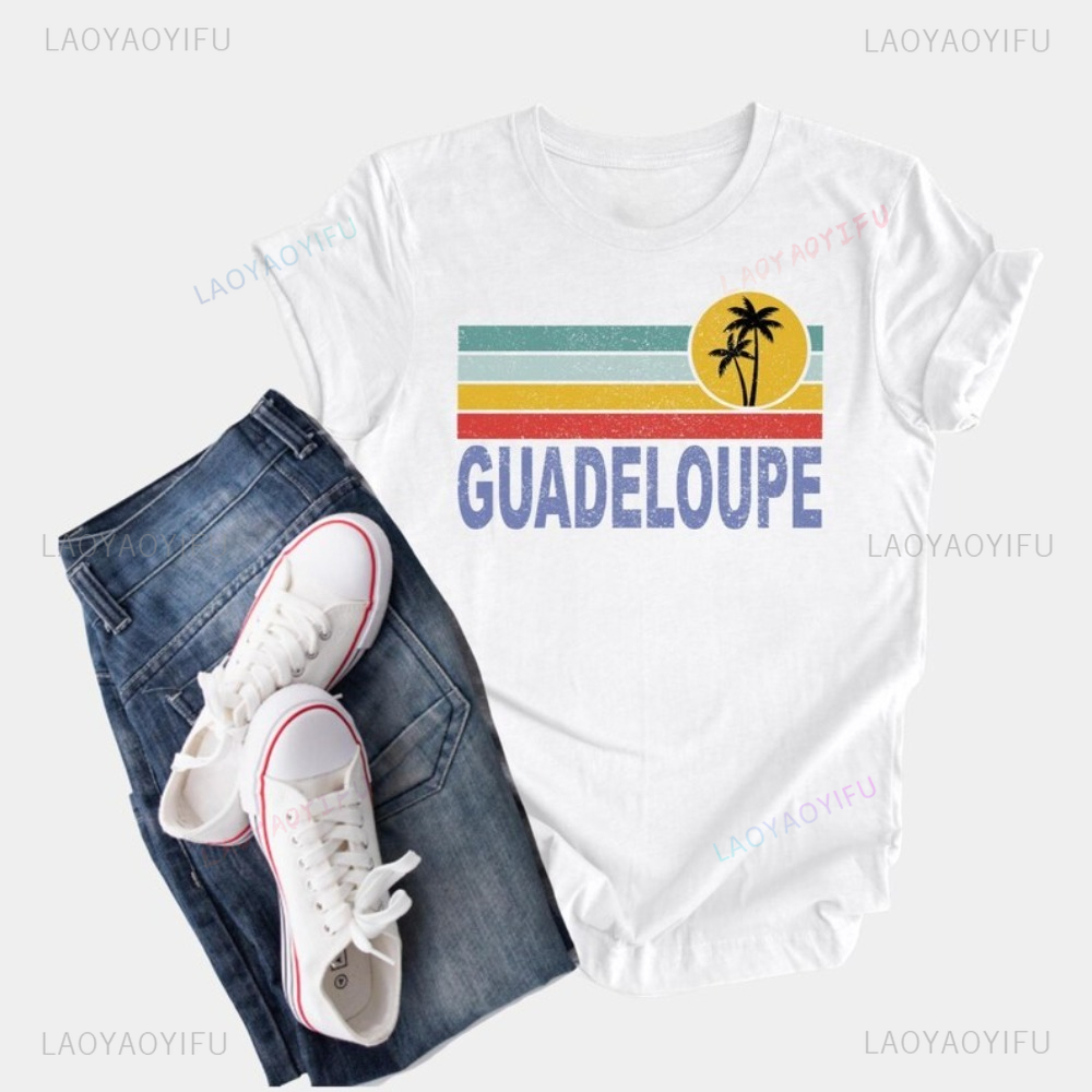 Guadeloupe Graphic Printed Hol - Summer Holiday Clothing Women のレビューと価格