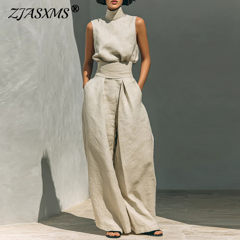 Vintage Solid Cotton Linen Sui - Summer Linen Clothing For Women のレビューと価格