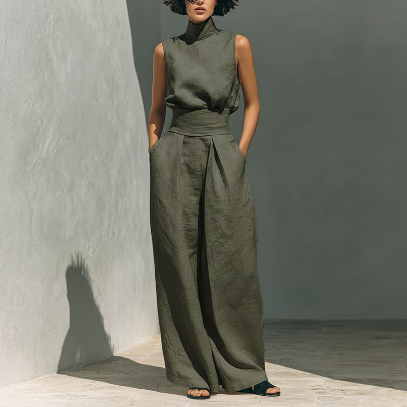Vintage Solid Cotton Linen Sui - Summer Linen Clothing For Women のレビューと価格