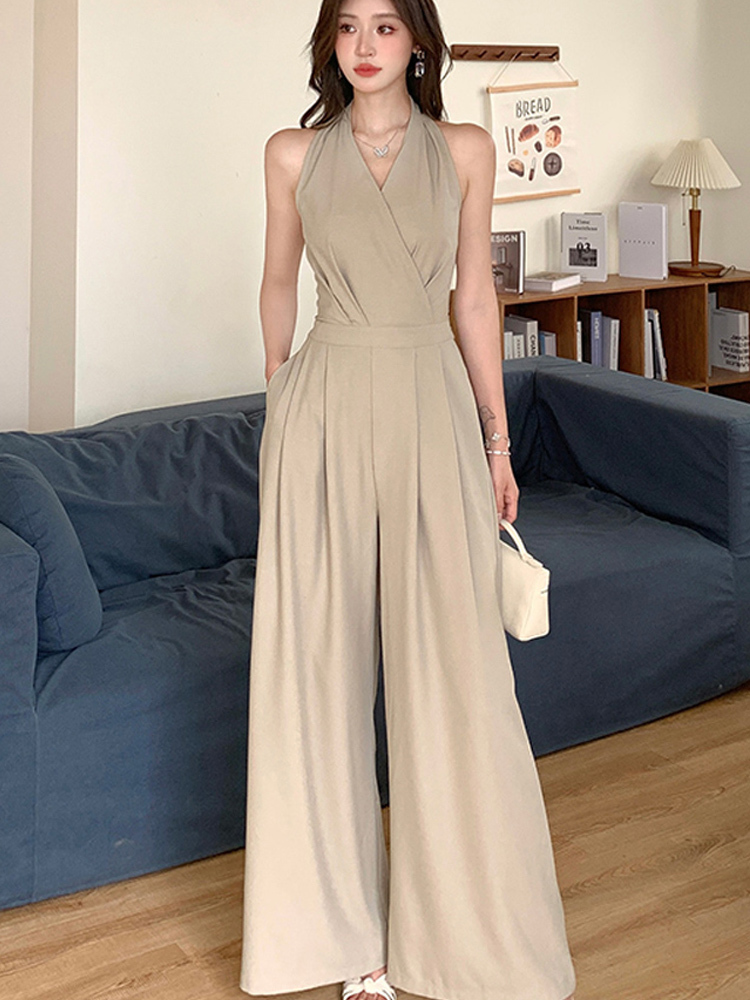 French Elegant Sleeveless Jump - Summer Clothing In French のレビューと価格
