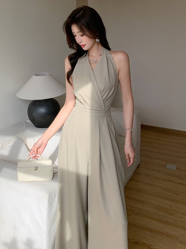 French Elegant Sleeveless Jump - Summer Clothing In French のレビューと価格