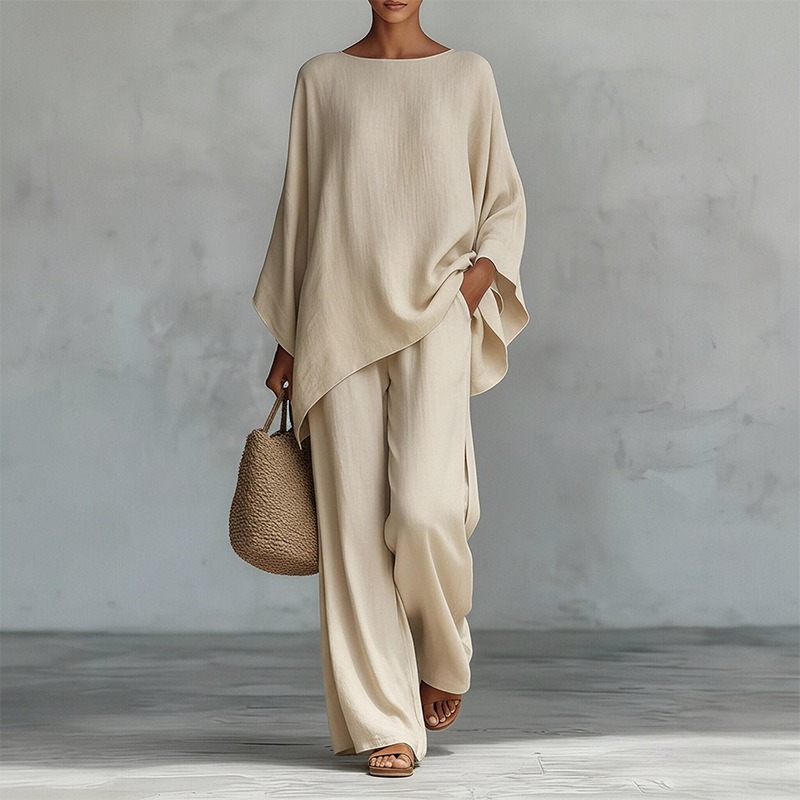 Spring New Fashion Linen Loose - Summer Linen Clothing For Women のレビューと価格