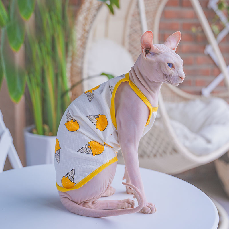 Sphynx Cat Clothing Sphinx Cot - Soft Summer Yellow Clothing のレビューと価格