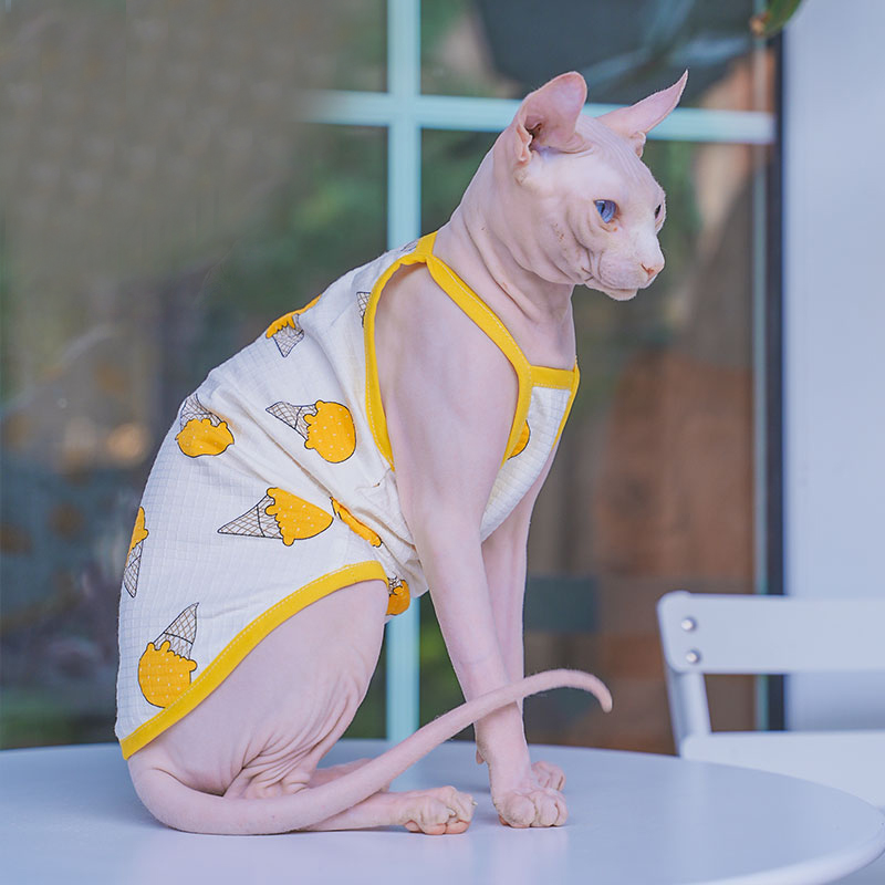 Sphynx Cat Clothing Sphinx Cot - Soft Summer Yellow Clothing のレビューと価格