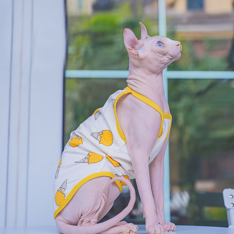 Sphynx Cat Clothing Sphinx Cot - Soft Summer Yellow Clothing のレビューと価格