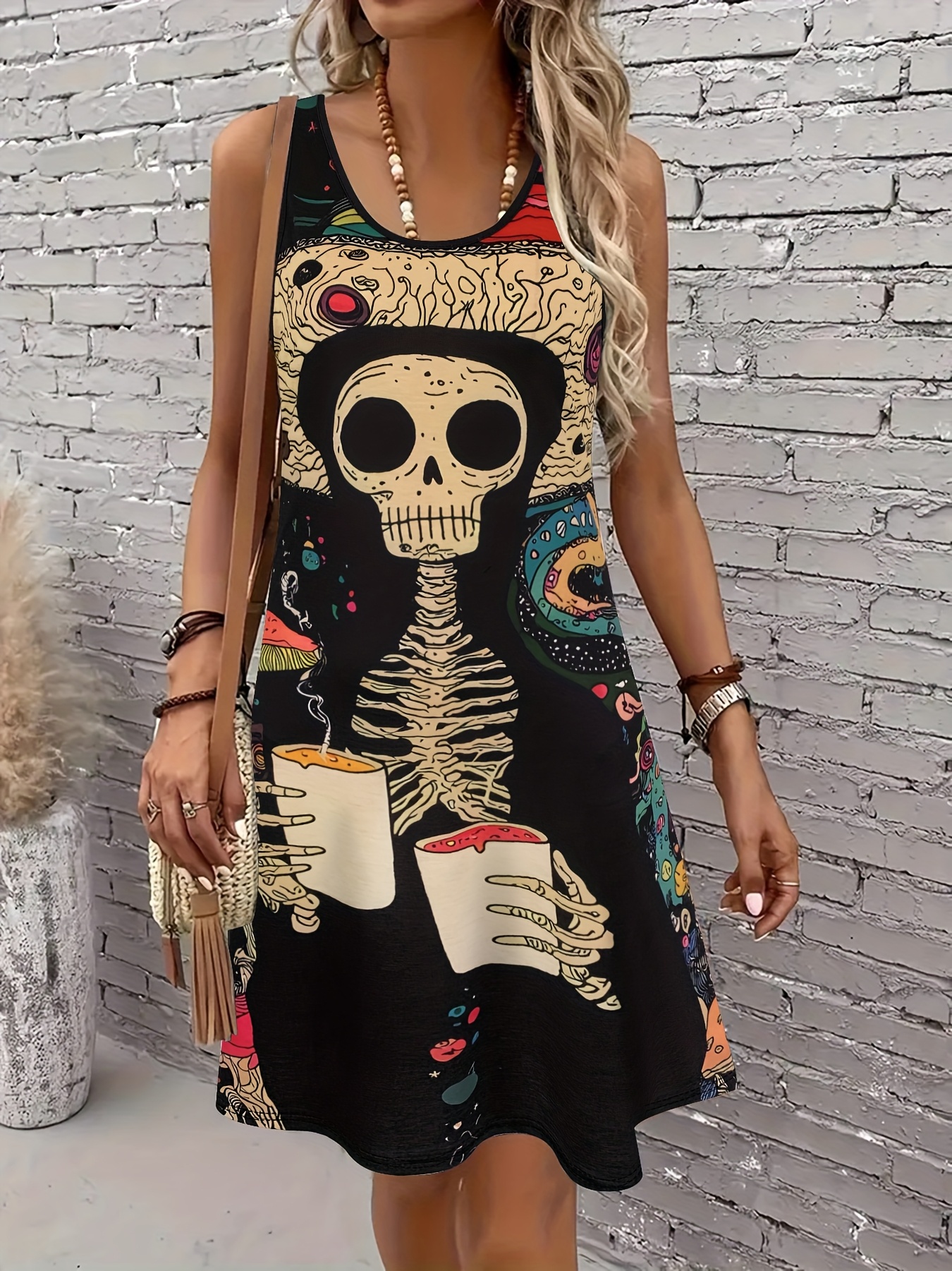 Women'S Gothic Punk Casual Dre - Summer Clothing For 60 Year Old Woman のレビューと価格