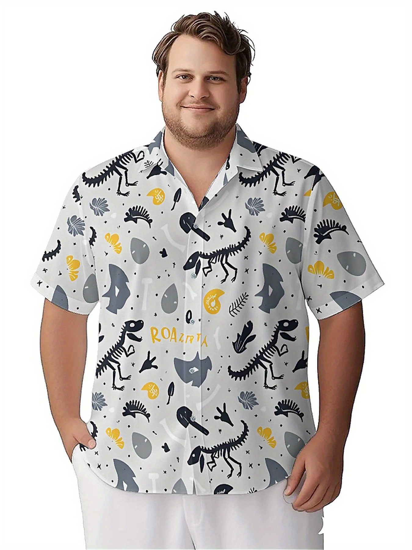 Men's Plus Size Hawaiian Shirt - Summer Clothing Patterns のレビューと価格